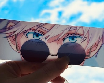 Anime Blue Eyes PVC Bookmark