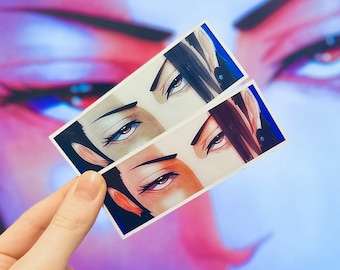Full Gloss transparent or opaque sticker, holographic stickers, waterproof stickers
