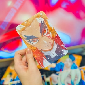 Glänzende oder matte, holografische Kunstdrucke, Anime-Kunstdrucke