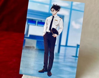 Matte Anime Art Print: Pilot Artwork (A6 Size)