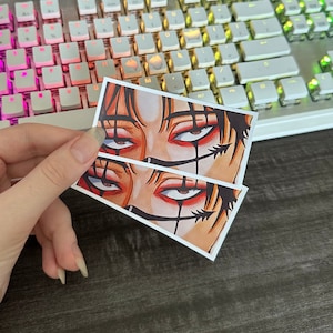 Voll glänzender transparenter oder undurchsichtiger Aufkleber, holografischer Aufkleber, wasserfester Aufkleber
