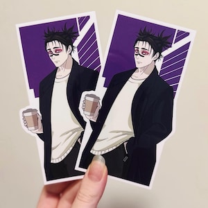 anime laptop decals water bottle  waterproof water resistant stickers