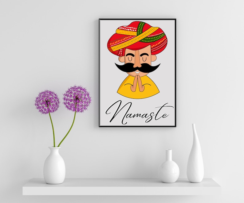 Indian Rajasthani Wall Art Digital Download Home Decor Etsy