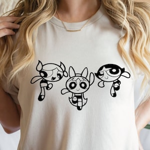 Powerpuff Girls SVG Bundle / Powerpuff Girls Geburtstagseinladung / Cricut Dateien / Sofort Download / svg, Png, Dxf, Eps