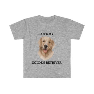 Love my Golden - Unisex Softstyle T-Shirt
