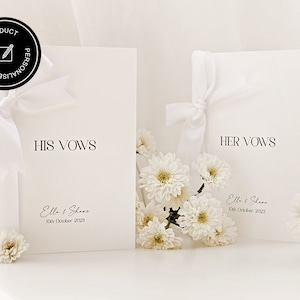 Juego de tarjetas de votos para novios listas para imprimir: tarjetas de votos de boda personalizadas, recuerdo de boda personalizable, papelería para bodas el día de la boda