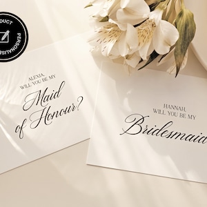 Você quer ser meu cartão de madrinha? Cartão de proposta para madrinha, convite personalizado para festa de casamento, design pronto para impressão