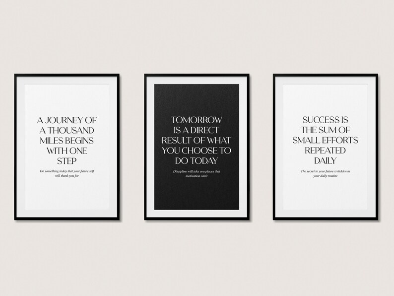 Inspirational Quotes Wall Art Digital Download Prints for Wall Print at ...