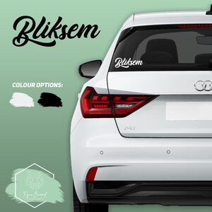SA Slang Vinyl Stickers: Funny South African Car & Laptop Decals Bliksem
