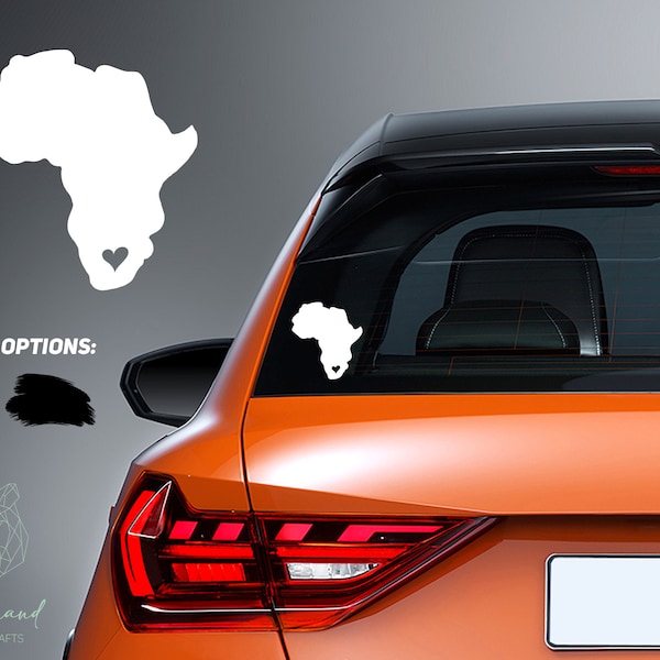 Africa / South Africa Car Bumper Sticker
