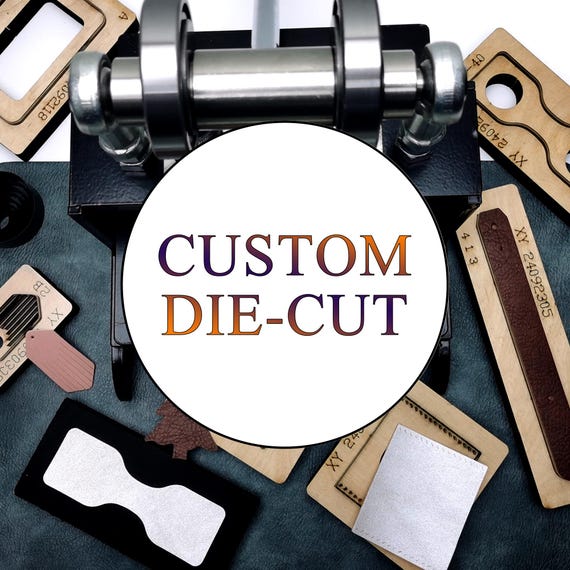 Custom Leather Cutting Dies, Paper Cutting Die, Handmade Leather Gifts, High Quality Leather Crafting Tools and Supplies, Steel Knife Punch