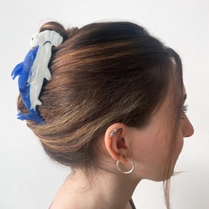 Hammerhead Shark ocean sea creature fun hair claw clip/ Hair accessory/ Gift for her