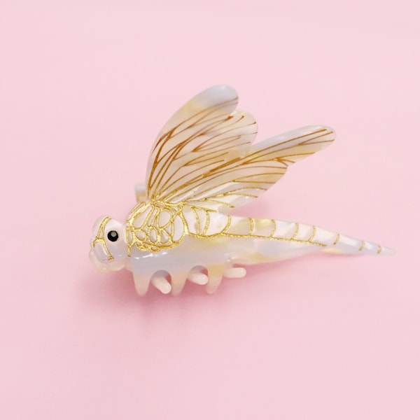 Dragonfly creative hair claw clip/ Medium hair claw/ Gift for her/ 1 piece /Mother's day gift