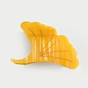 Genko leaf elegant fun hair claw clip/ Medium hair claw/ Gift for her/ 1 piece