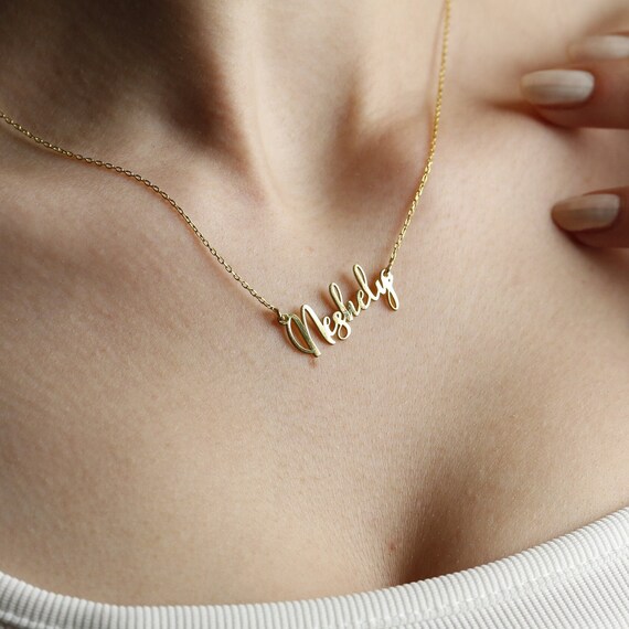 Gold necklace cheap black friday