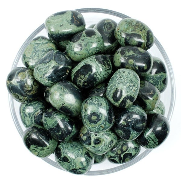 Pierre tombante en jaspe Kambaba, 15-25 mm, cristaux de guérison, cadeau en cristal, pierres de soin, cristal anti-stress, avec sac en velours gratuit.
