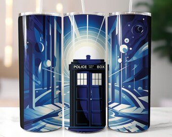 Police Box 20oz tumbler