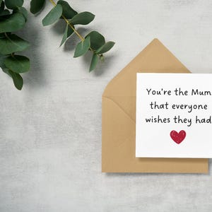 Beste Mutter Karte | Niedliche Sentimentale Muttertagskarte | Alles Gute zum Muttertag | Geschenk für Sie | Mama | Mama | Mama | Mumie | Oma | Oma | Süß