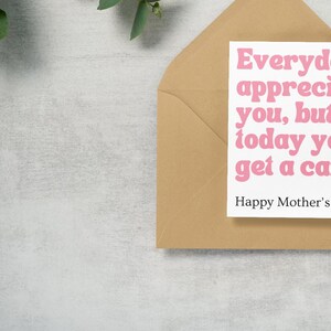 Biglietto divertente / Biglietto carino e sentimentale per la festa della mamma / Felice festa della mamma / Regalo per lei / Mamma / Mamma / Mamma / Nonna / Nonna / Sfacciato