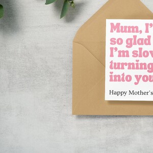 Lustige Karte | Niedliche Sentimentale Muttertagskarte | Alles Gute zum Muttertag | Geschenk für Sie | Mama | Mama | Mama | Mumie | Oma | Oma | Süß