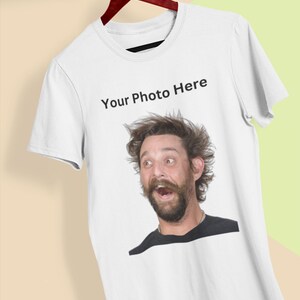 Custom Photo TShirt | Personalised Photograph T Shirt | Custom T-shirt | Custom Printing with your Photo, Design or Text  100% Cotton