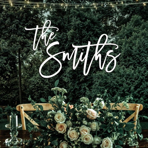 Custom Wedding Signs, Custom Wedding Backdrop, Wedding Decor, Custom Last Name Sign, Wedding Backdrop, Wedding Signs, Engage Signs