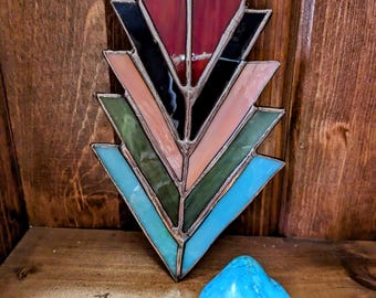 Stained Glass Art Deco Hanging