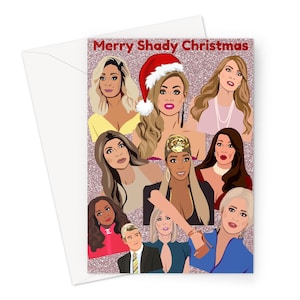 The Real Housewives Shady Weihnachtskarte