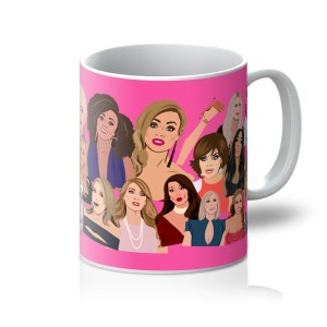 The Real Housewives All Stars 11oz-mok I Real Housewives Cadeau voor huisvrouwen Ventilator I Vaatwasmachinebestendig