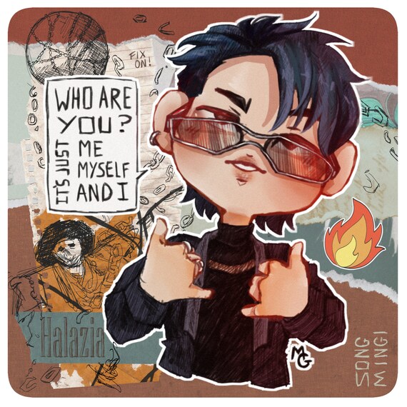 Aer Anime Minigi Ateez The World Movement Mingi Teaser 1 Art Print aer-anime-minigi-ateez-the-world-movement-mingi-teaser-1-art-print
