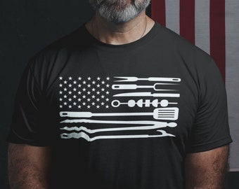The Grill Father Shirt, Bbq Shirt, Grilling Shirt, Meat Smoker Grill Gifts, Bbq Gifts, Grilling Gifts For Dad, Barbeuque Grill Master Shirt