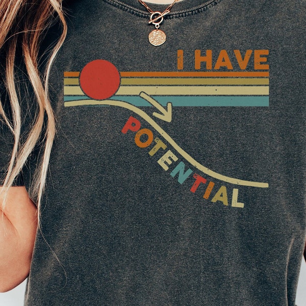 I Have Potential Shirt, Physics Teacher Shirt, Science Teacher Gift, Physics Teacher Shirt, Physics Major Physicist, Cute Teacher Shirts