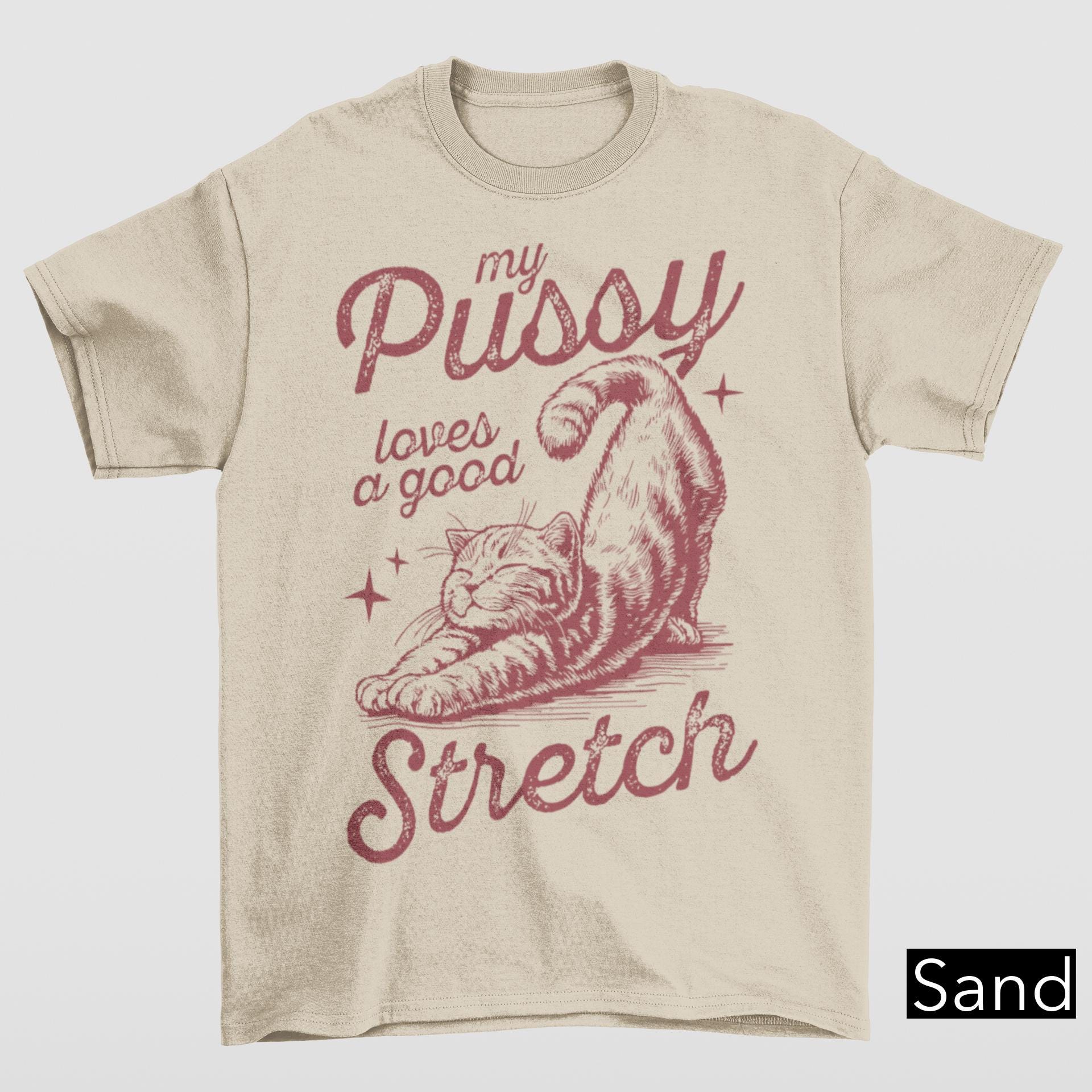 Pussy Cat T Shirt - Etsy