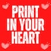 PrintInYourHeart store logo