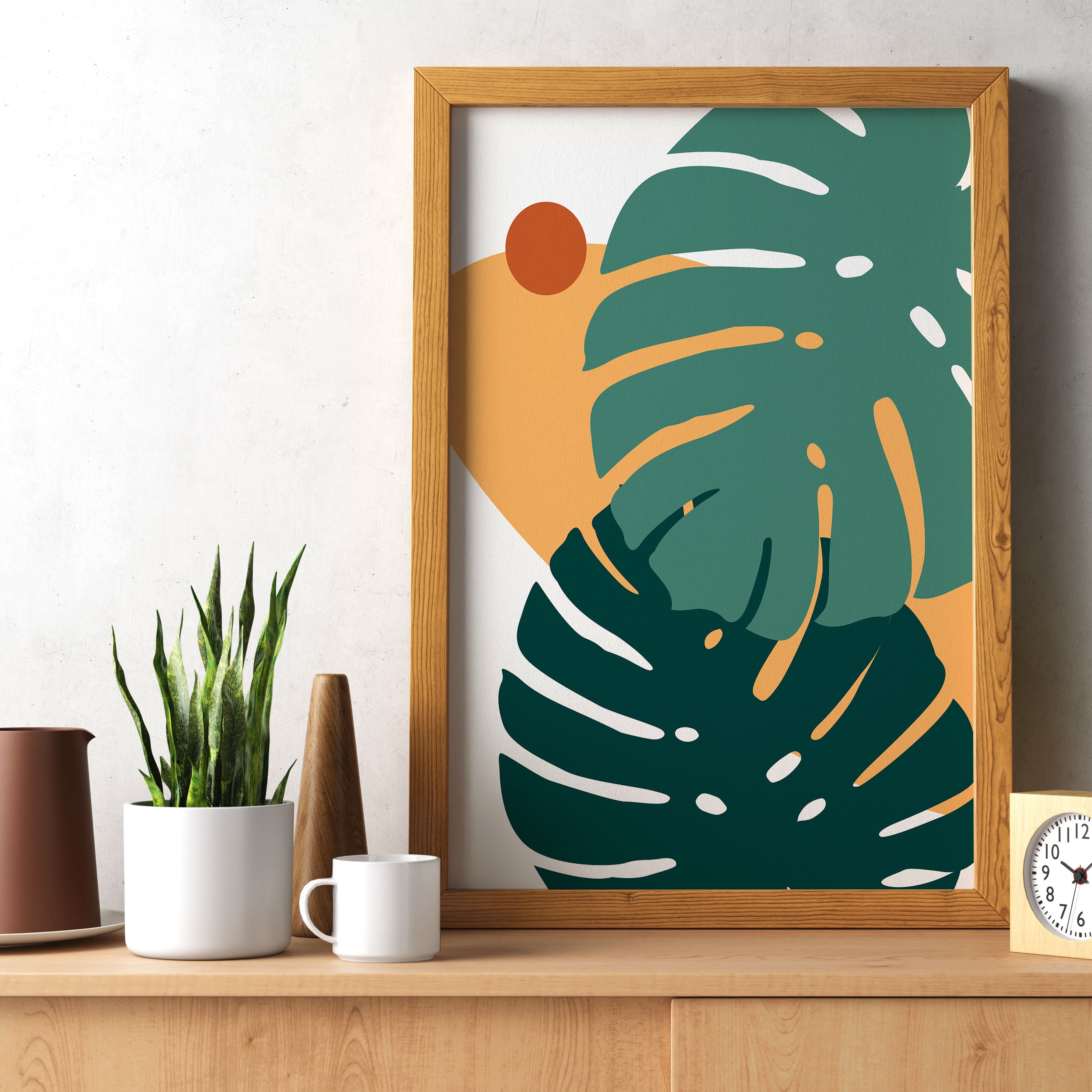 Gallery Set of 6 Boho Printable Wall Art Digital Download, Colorful ...