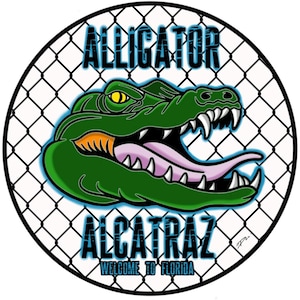 Alligator Alkatraz Sticker