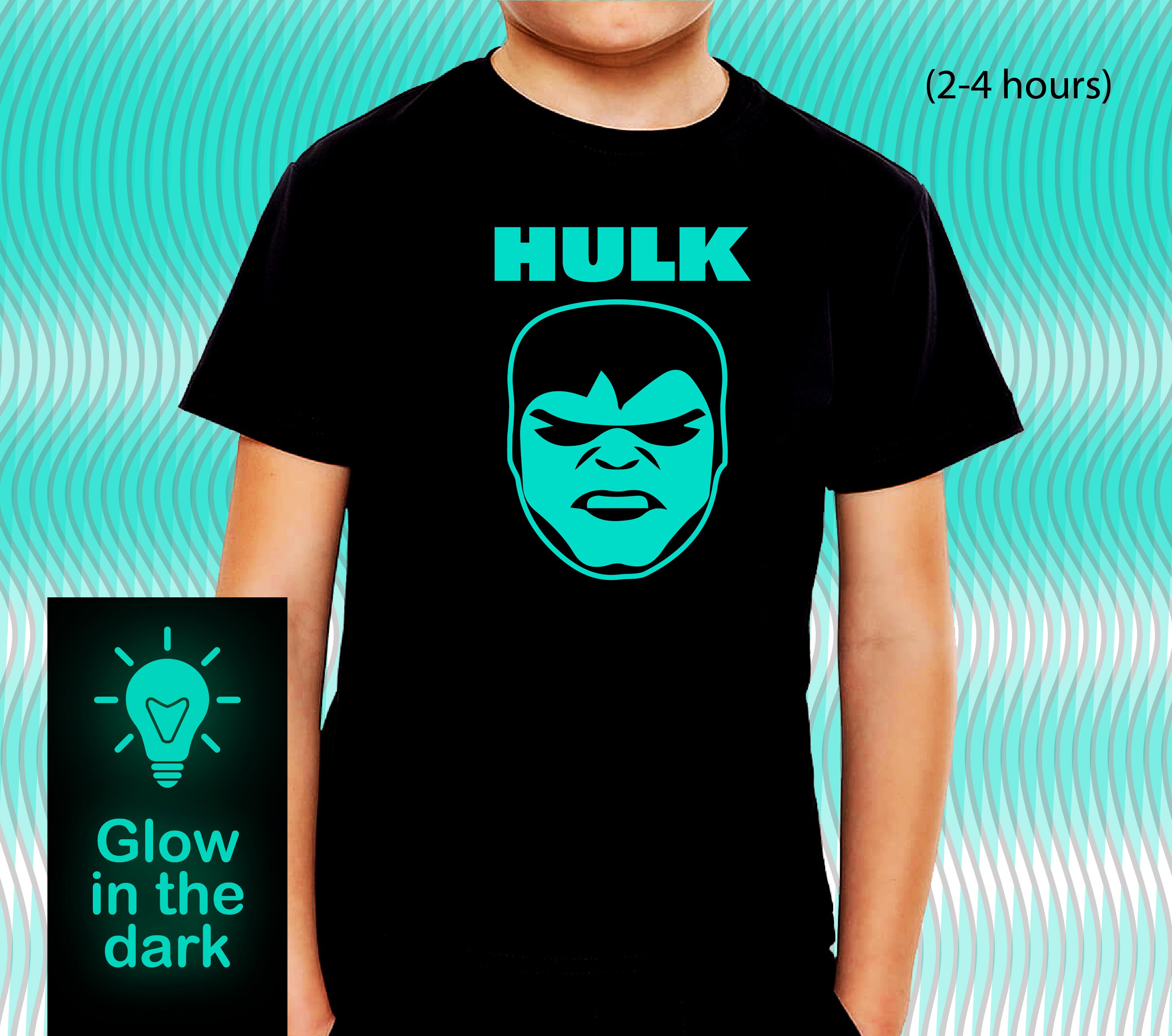 Hulk glow in the dark t shirt hotsell
