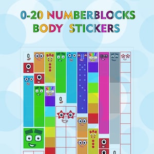 Von 0 bis 20 Zahlenblöcke für jeden jungen Mathematiker!