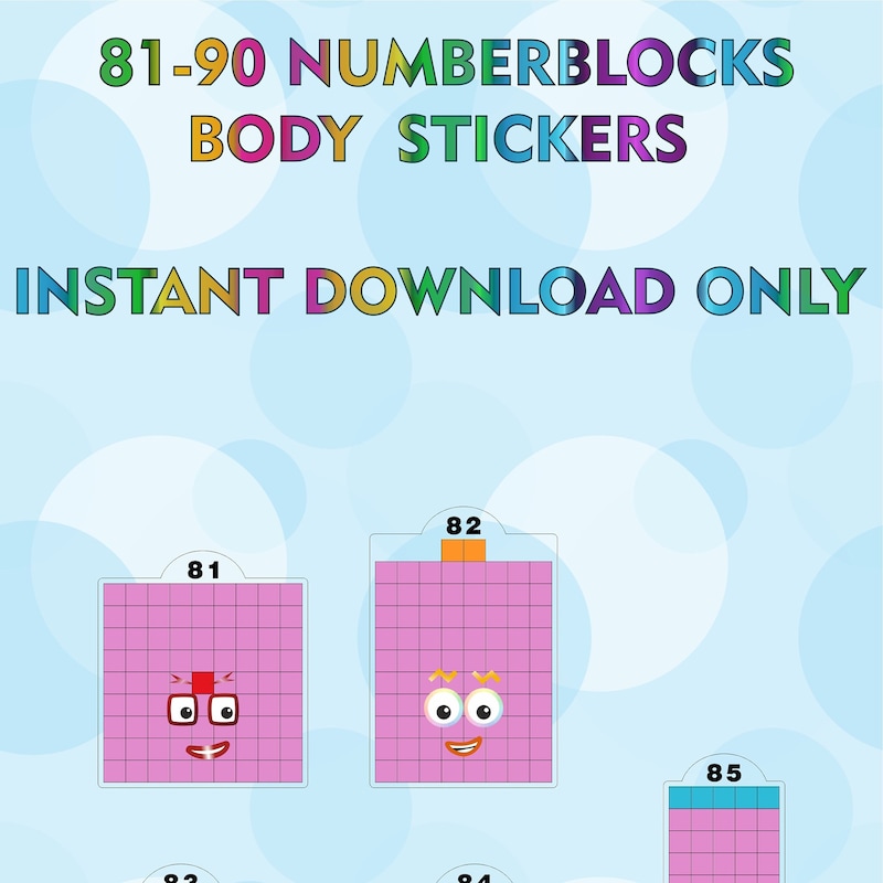 Numberblocks 100 Toys - Etsy