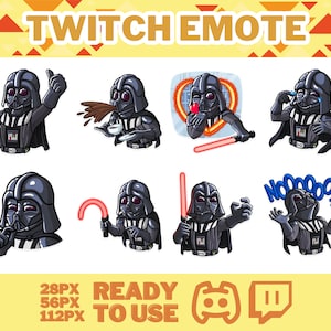 Villain Star Emotes, Emote Pack, Manga Emote, Cartoon Emote, Anime Twitch Emotes, Discord Emotes, Twitch Emotes, Twitch Emotes Pack,Streamer