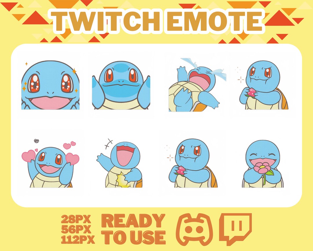 Pokemon Emotes, Emote Pack, Manga Emote, Anime Twitch Emotes, Discord ...