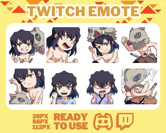 Anime Emotes Demon Fighter Emote Manga Cartoon Cute Emotes 