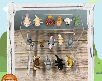 Fidgets de animales Tiny Critters - Impresión 3D