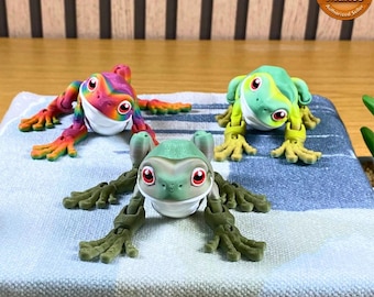 White's Tree Frog - Articulated Fidget