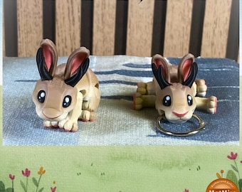 Mmmini Jackalope Fidget - Llavero opcional