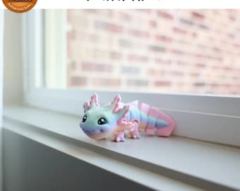 MMMini Axolotl Fidget - Porte-clés en option