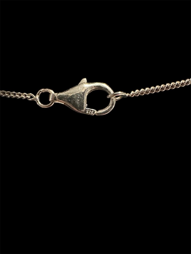 Vintage Art Deco Floral Engraved Sterling Silver Cross Pendant Necklace ...