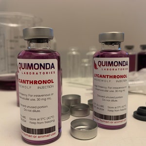 Lycanthronol - Werewolf Injection - !!PROP!! - 2 pieces