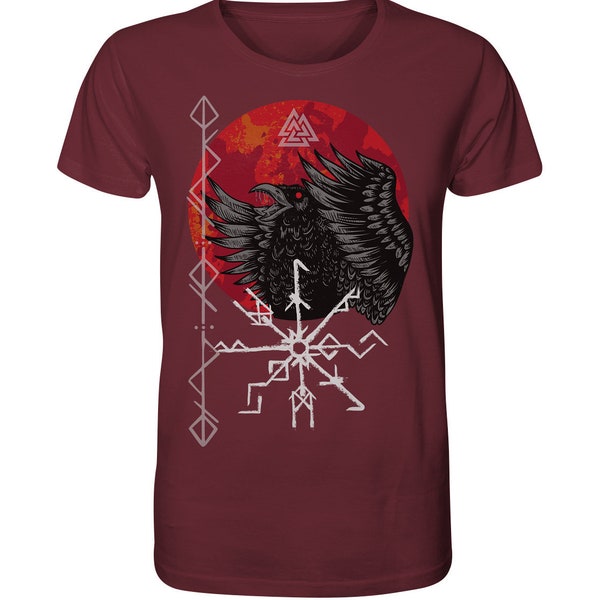 Bindrune raven - Organic Shirt