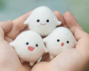 Own Design Cute Japan Cartoon The Boy and the Heron WaraWara | Wool Felting DIY Kit Set (Wool Felt)